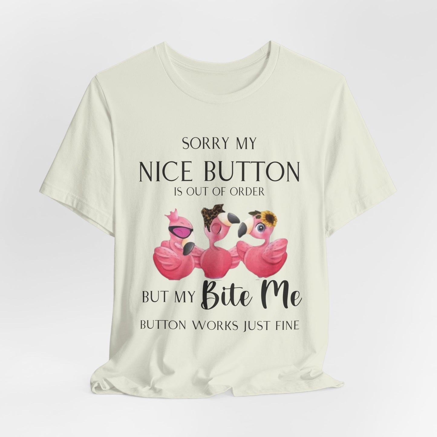 Bite Me Flamingo Tee