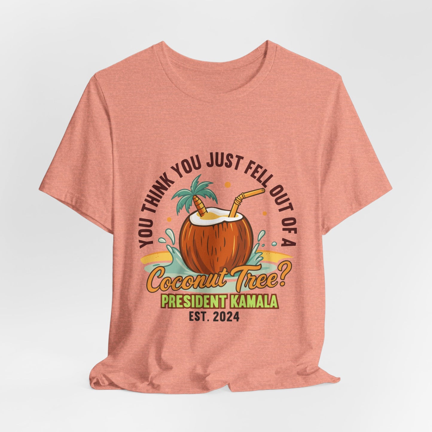 Coconut Tree Humor Tee-Kamala Edition Tee