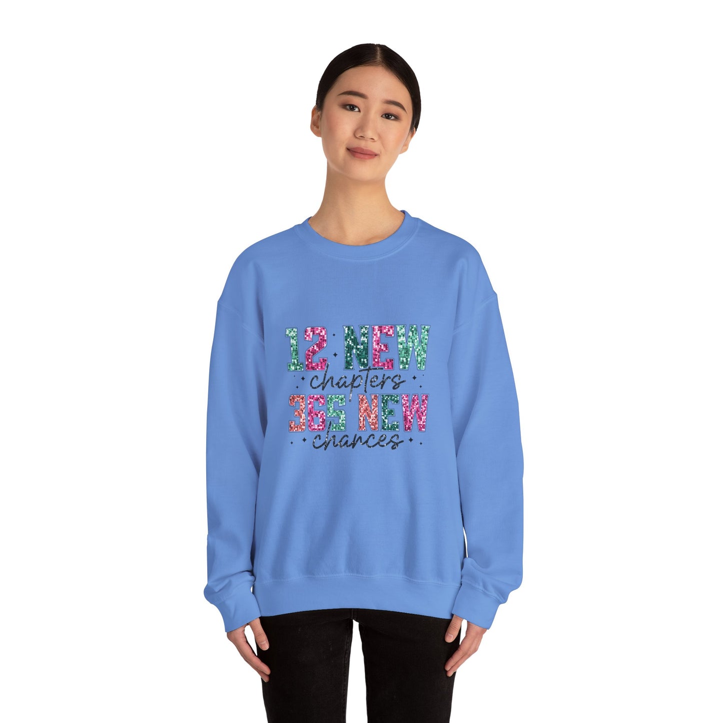 12 New Months 364 New Chances Adult Unisex Sweatshirt