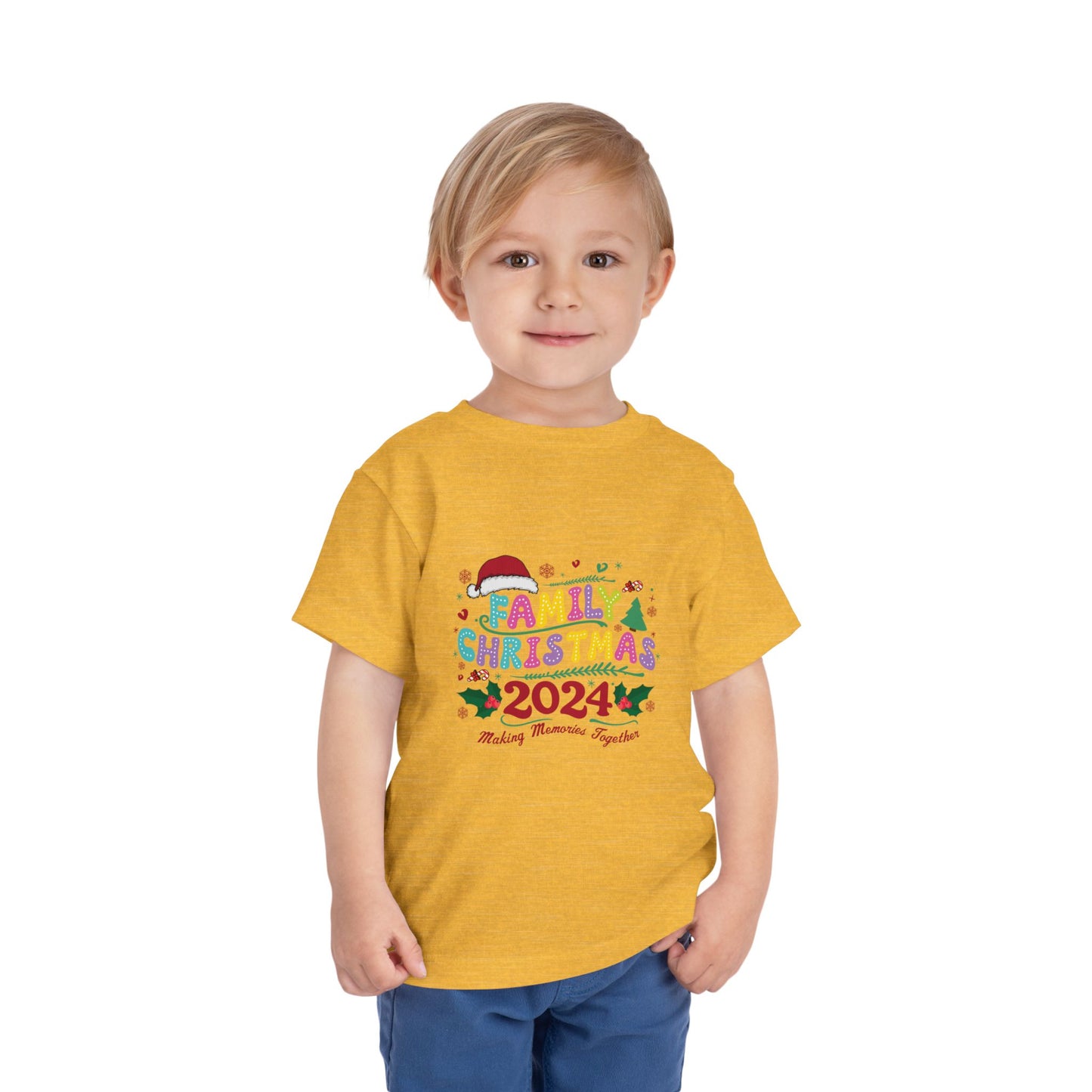 Family Christmas 2024 Toddler Tee