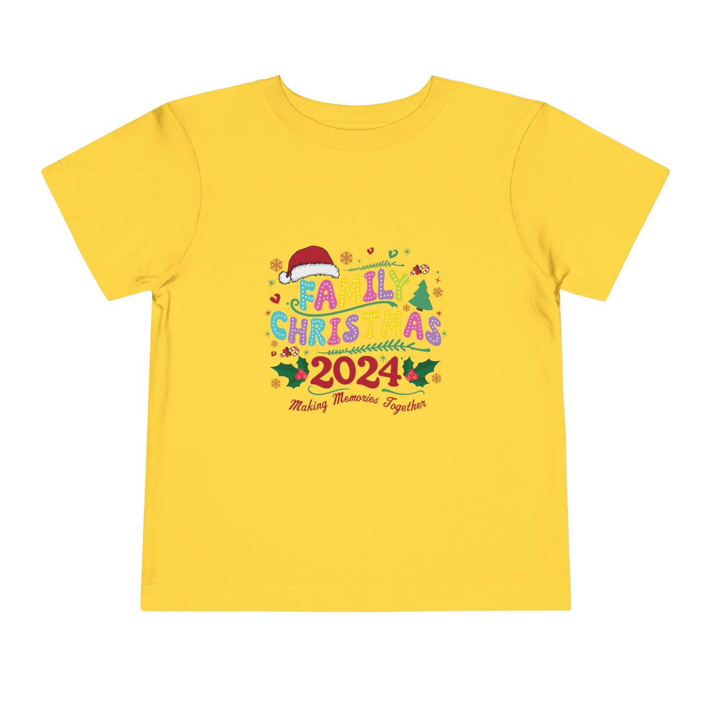 Family Christmas 2024 Toddler Tee