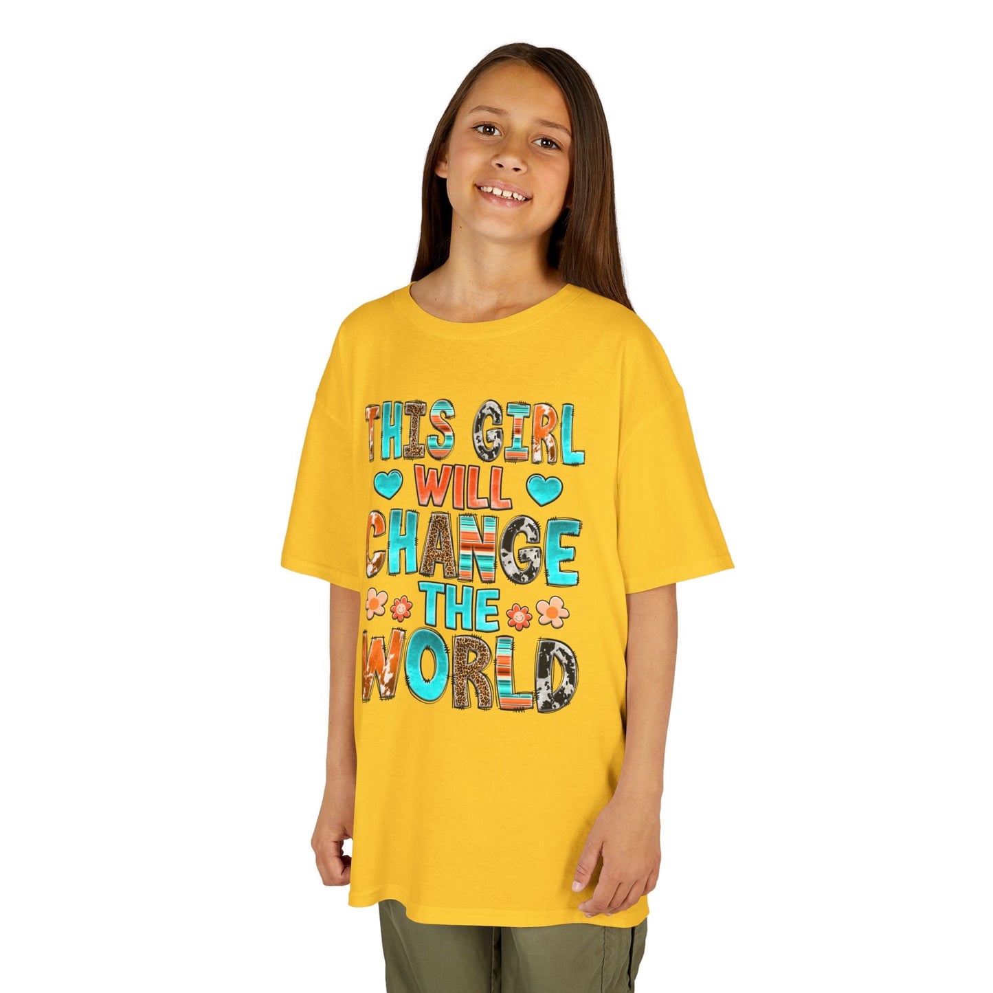 This Girl Will Change The World Kids Tee