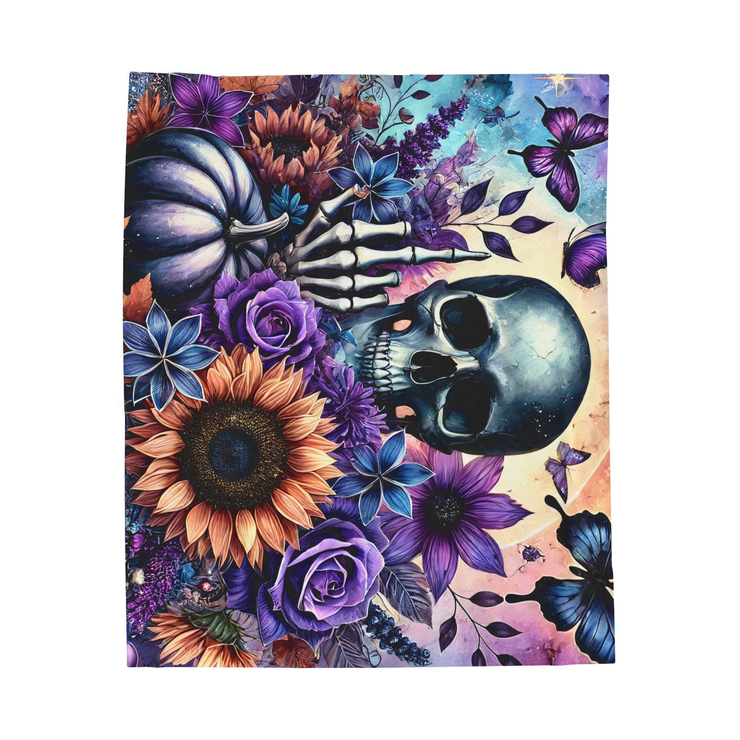 Sassy Skeleton Blanket