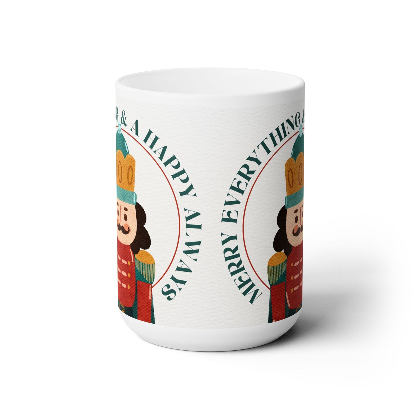 Merry Everything Ceramic Mug 15oz