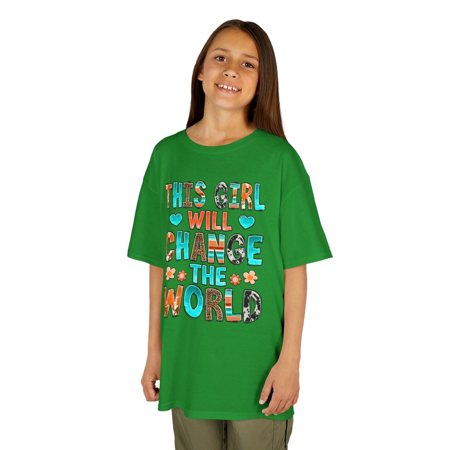 This Girl Will Change The World Kids Tee