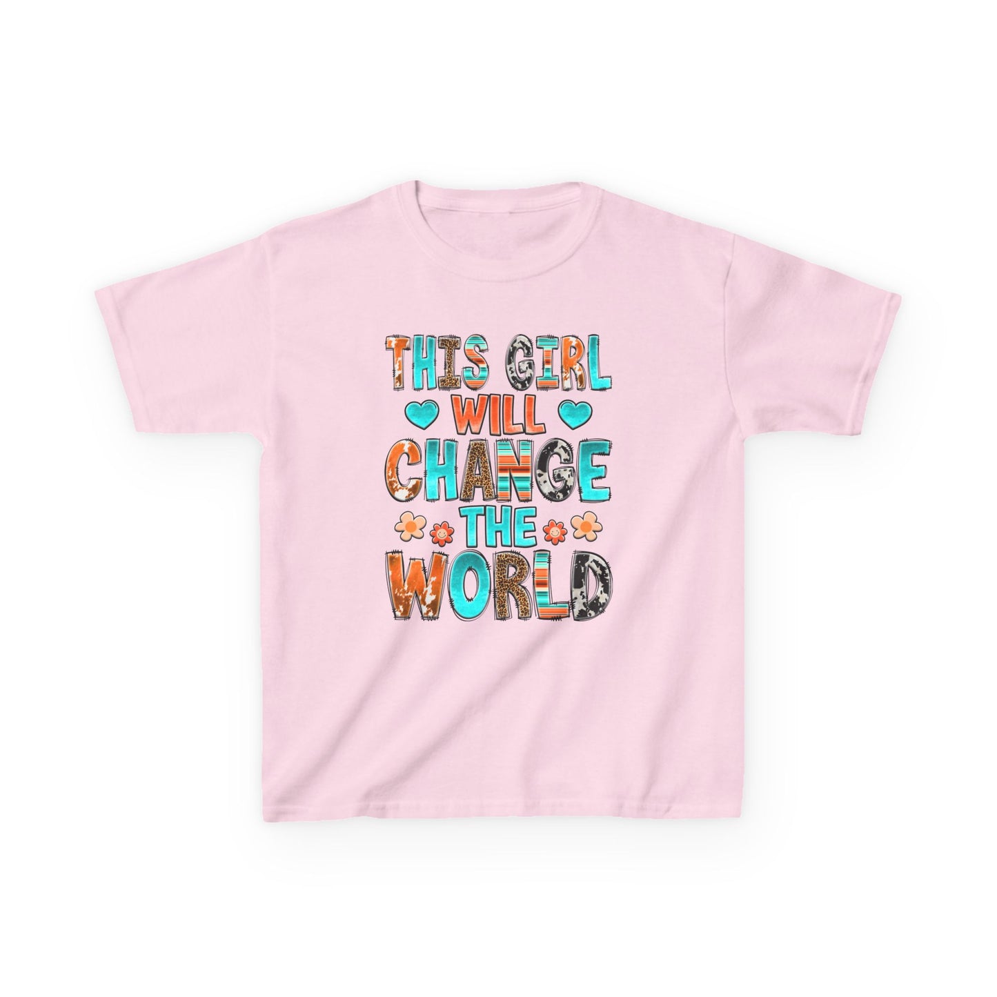 This Girl Will Change The World Kids Tee