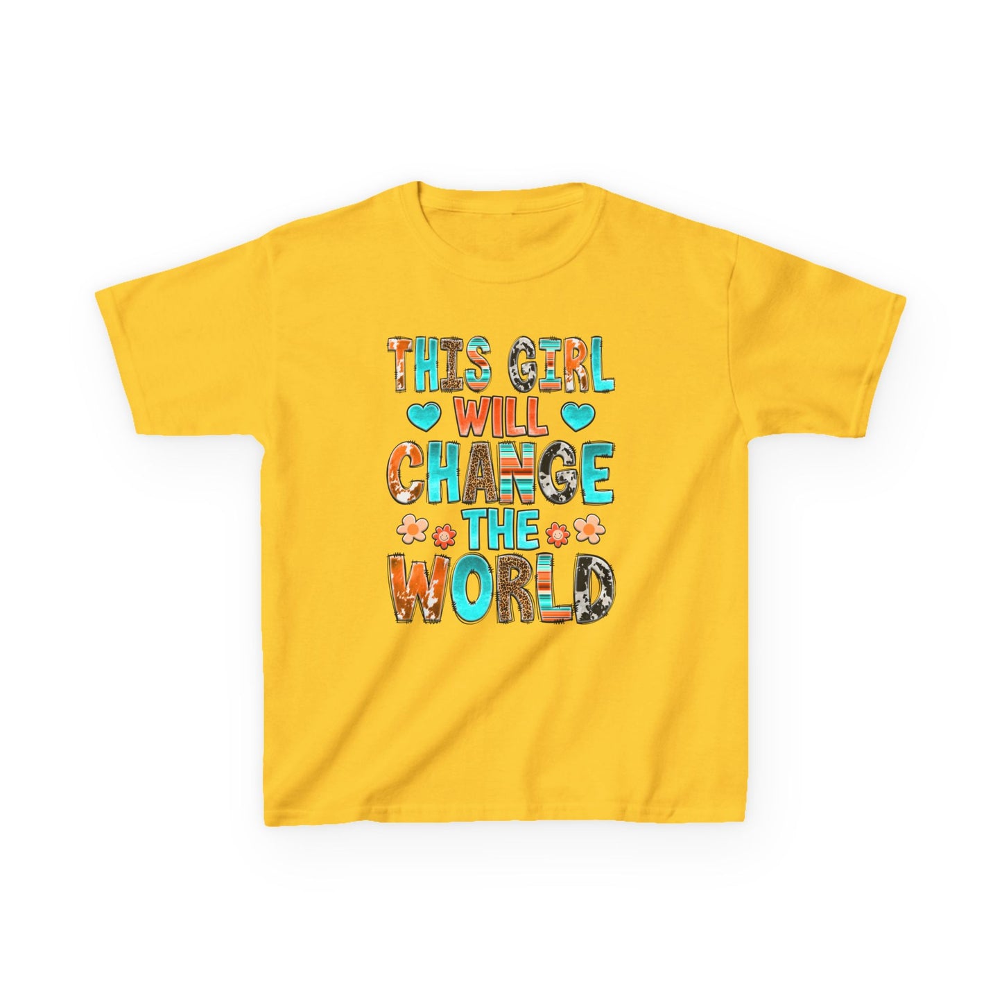 This Girl Will Change The World Kids Tee