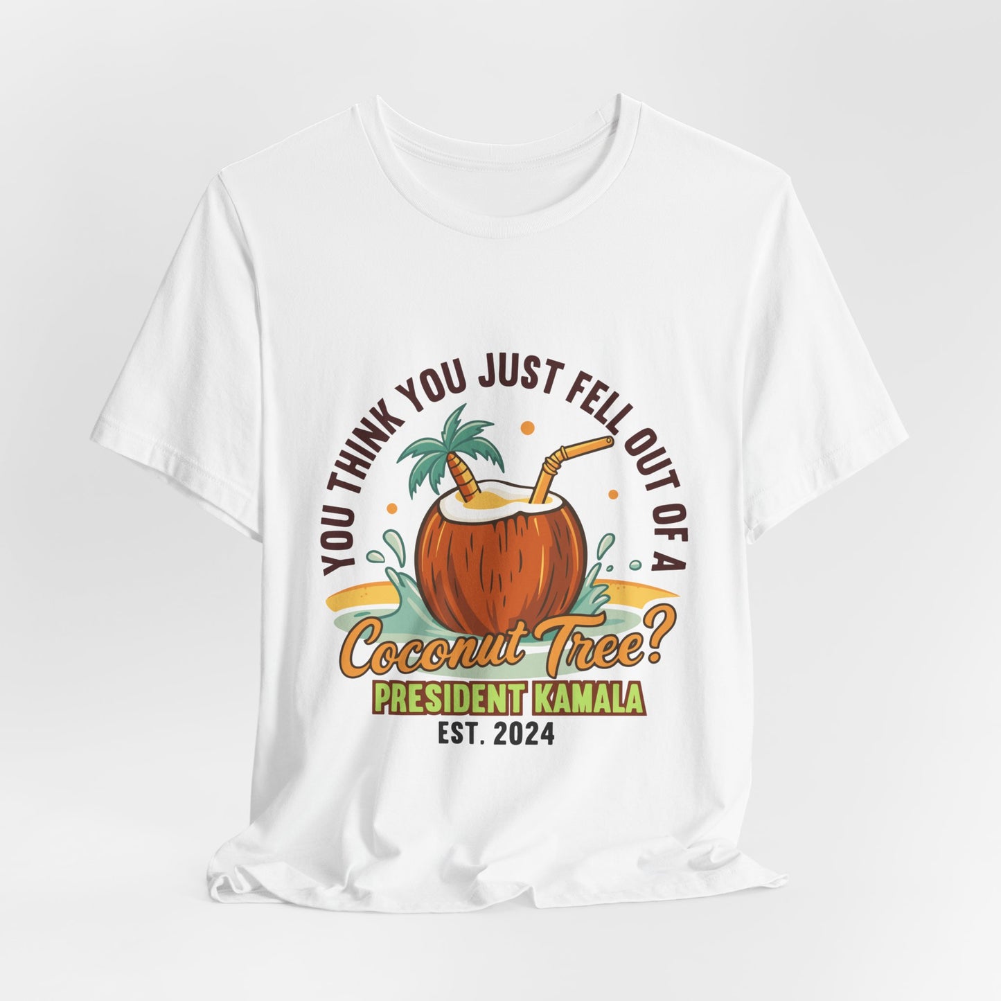 Coconut Tree Humor Tee-Kamala Edition Tee