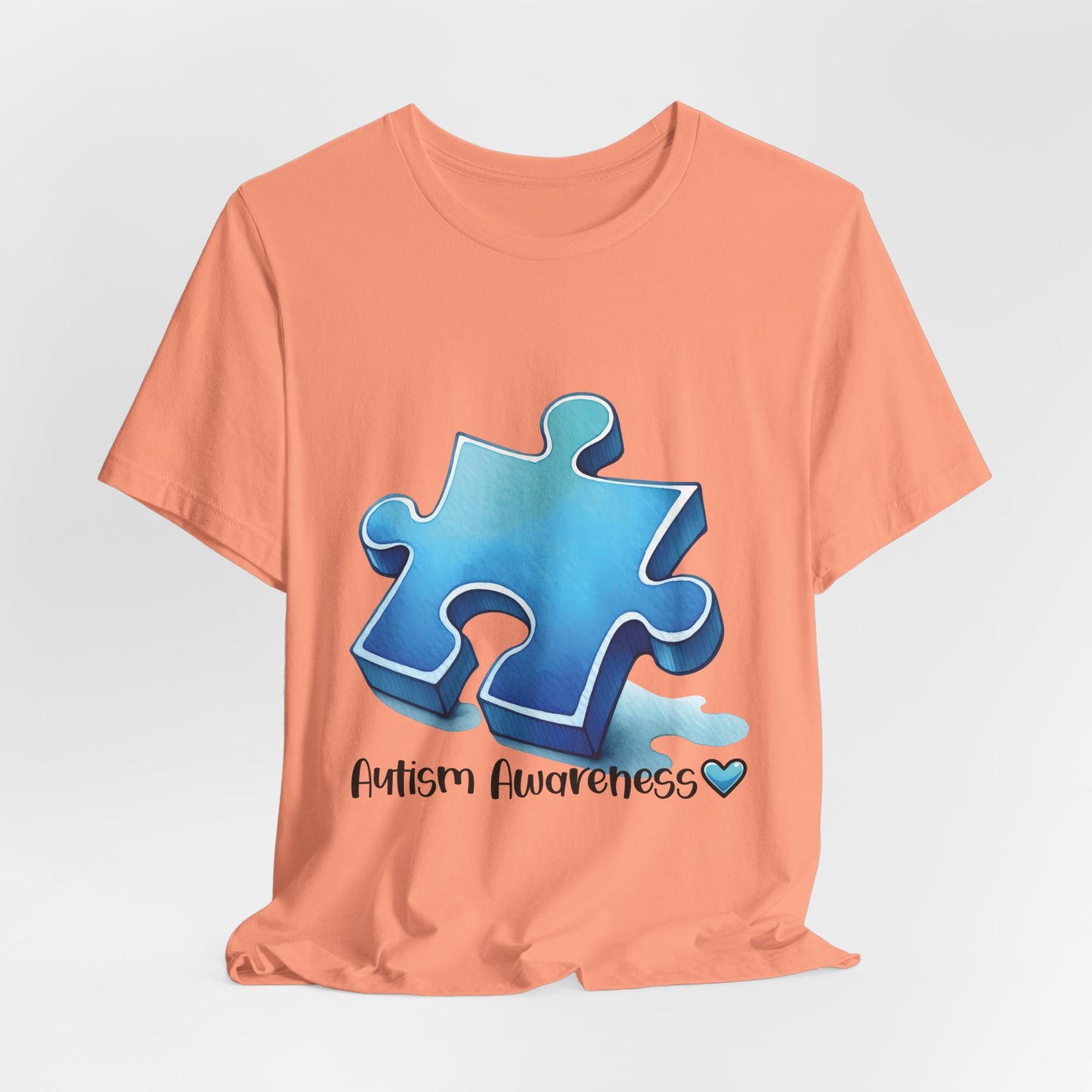 Blue Puzzle Piece Tee