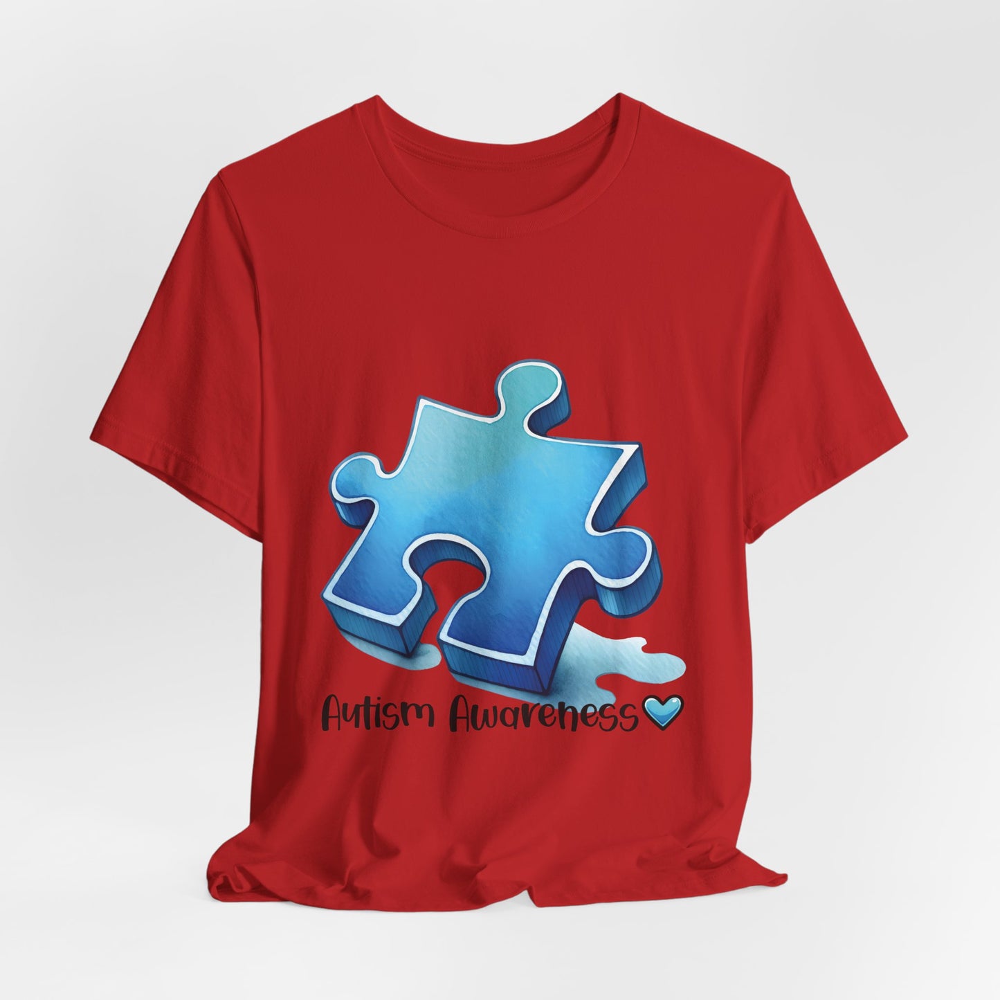 Blue Puzzle Piece Tee