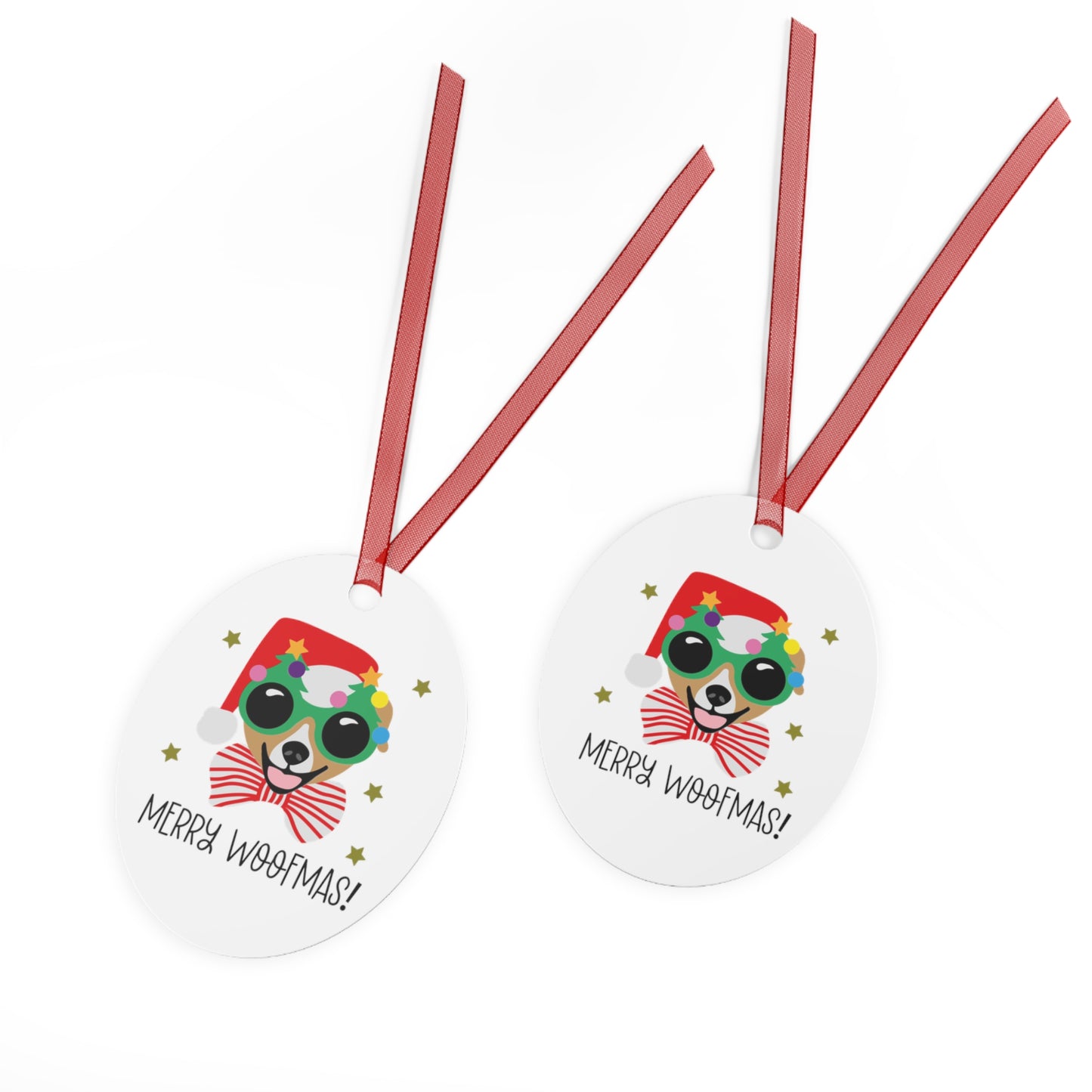 Merry Woofmas Ornament