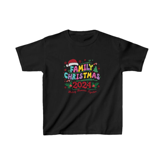 Family Christmas 2024 Kids Tee