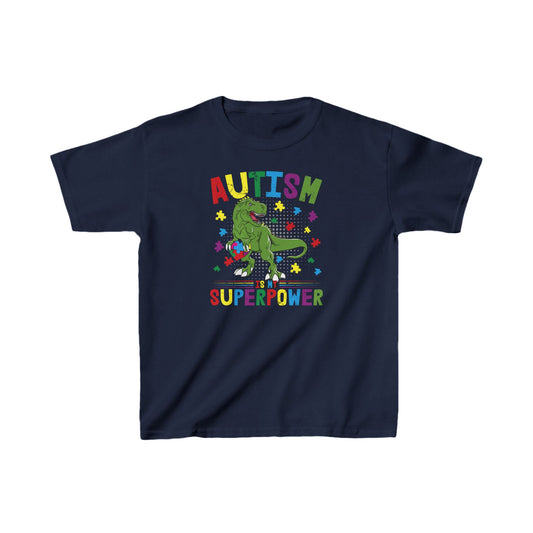 Autism Is My Superpower Kids Tee