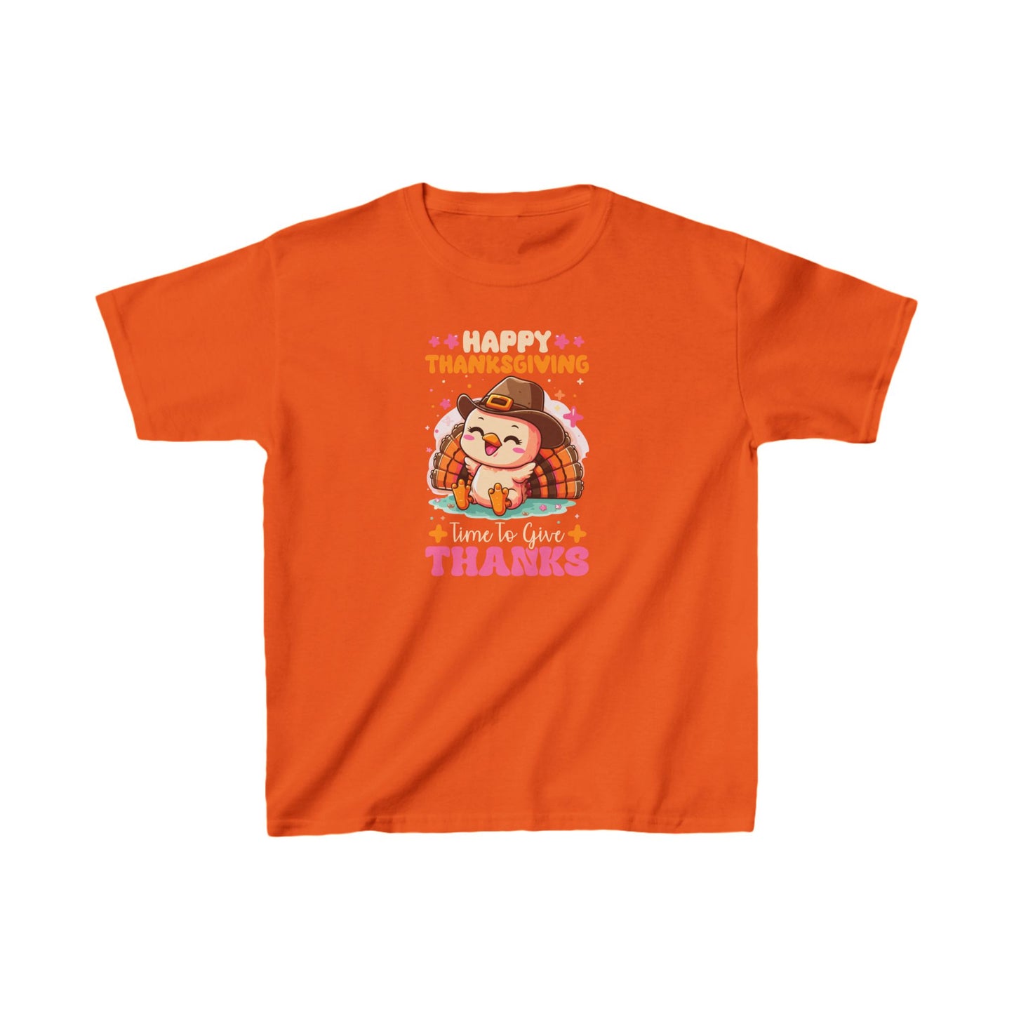 Time To Give Thanks Kids Tee