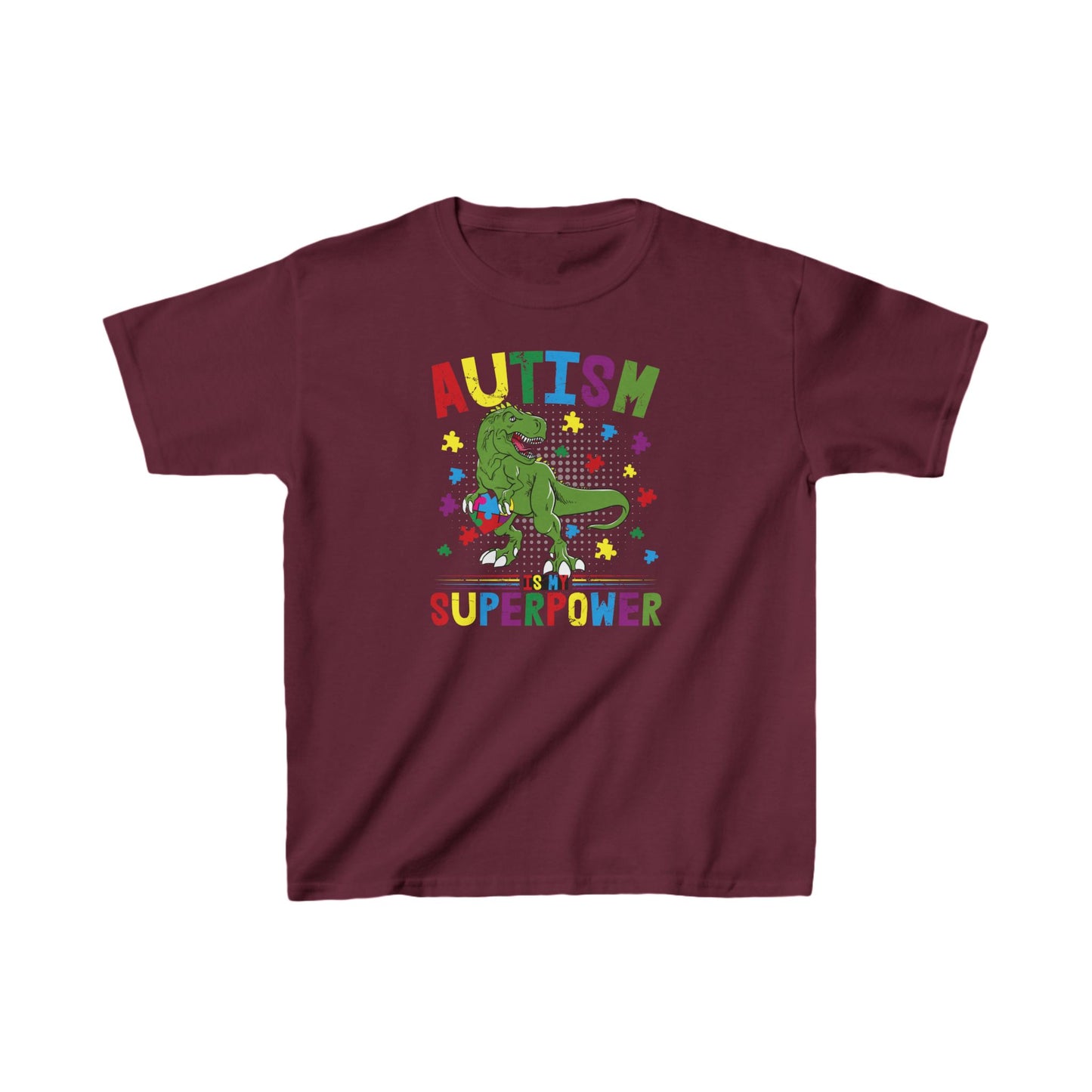 Autism Is My Superpower Kids Tee