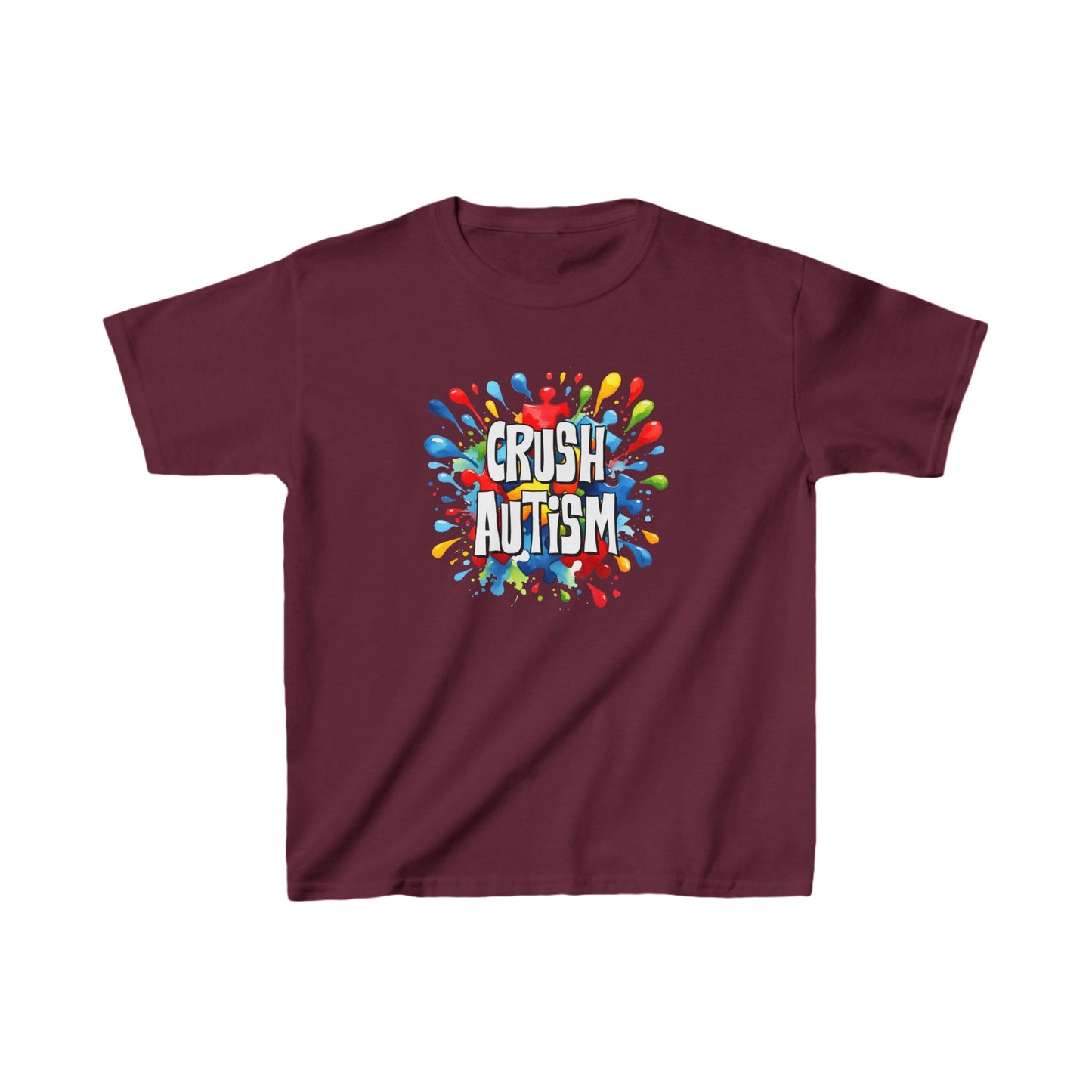 Crush Autism Kids Tee