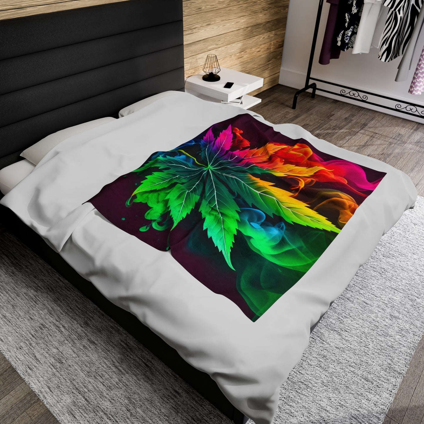 Trippy Weed Blanket