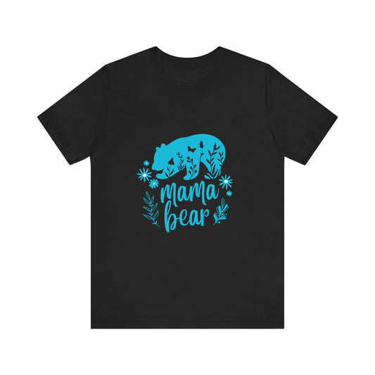 Mama Bear Tee - Blue