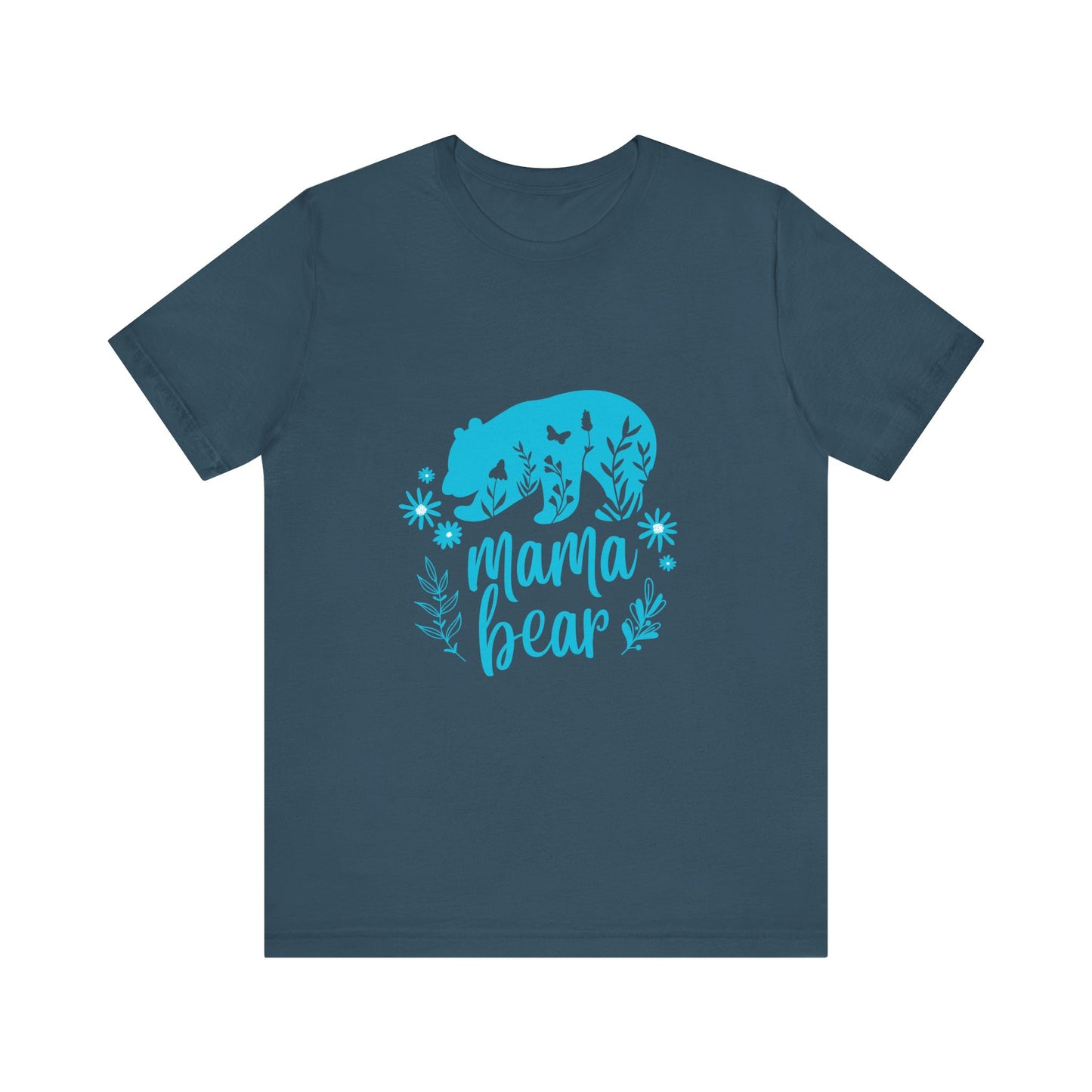 Mama Bear Tee - Blue