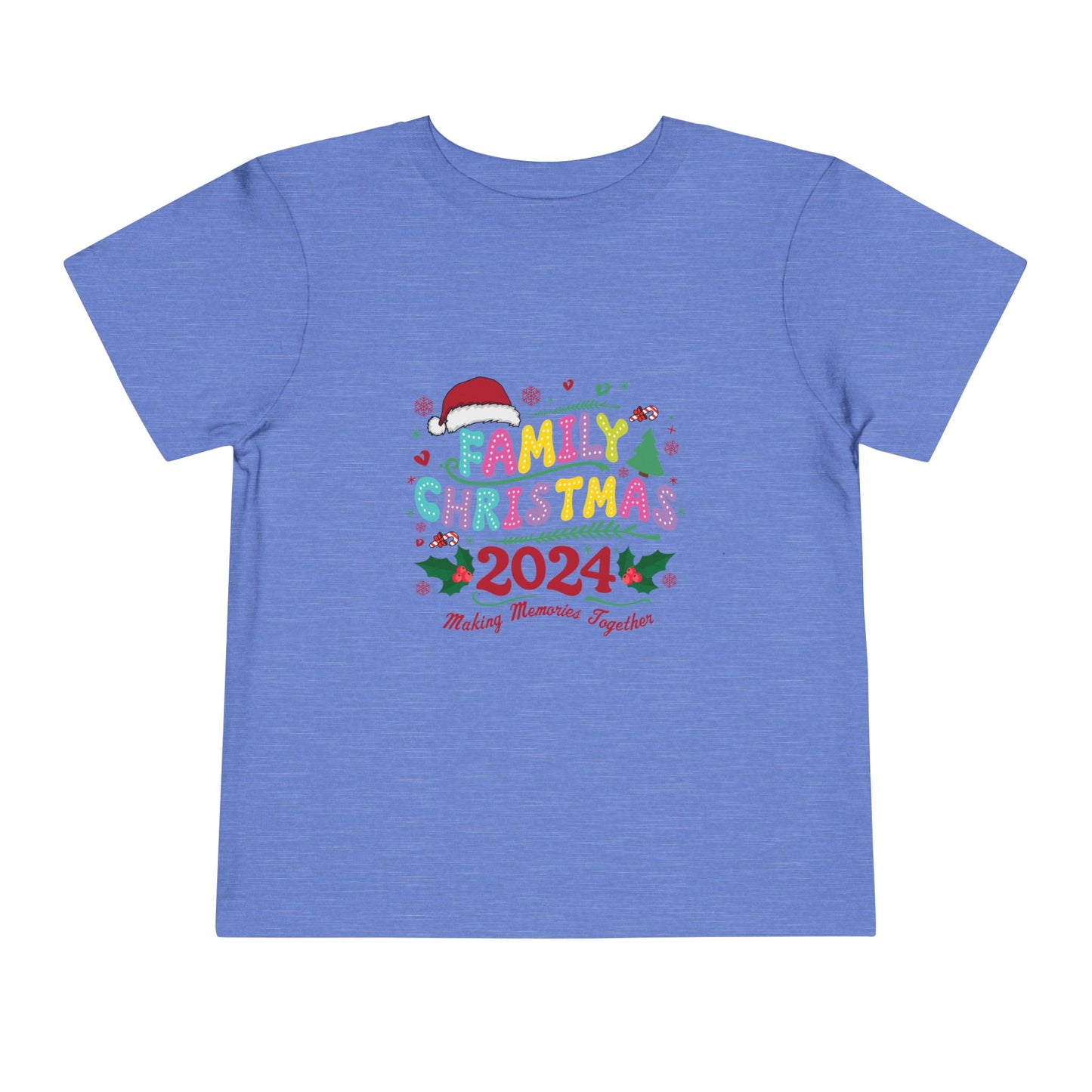 Family Christmas 2024 Toddler Tee