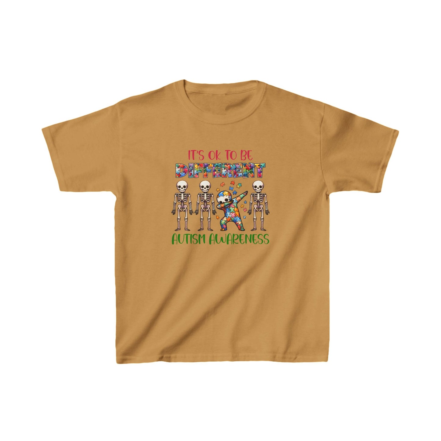 Autism Skeleton Kids Tee