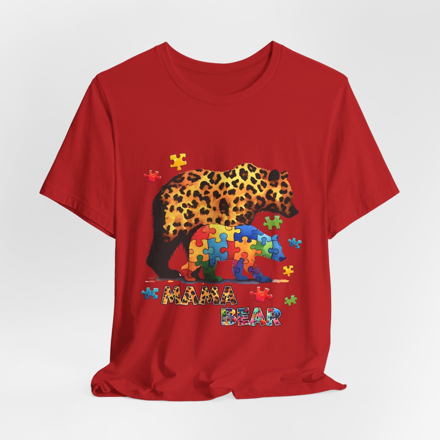 Mama Bear Autism Tee