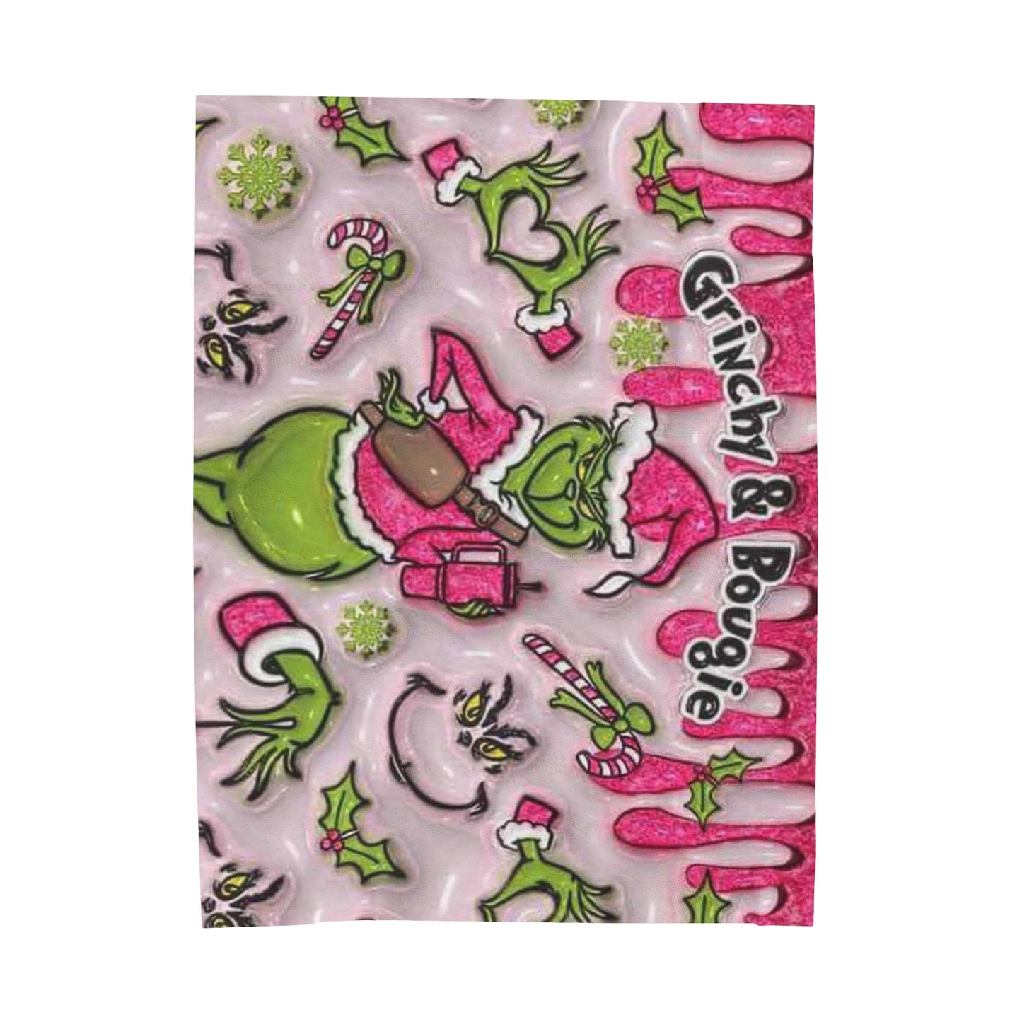 Grinchy & Bougie Blanket