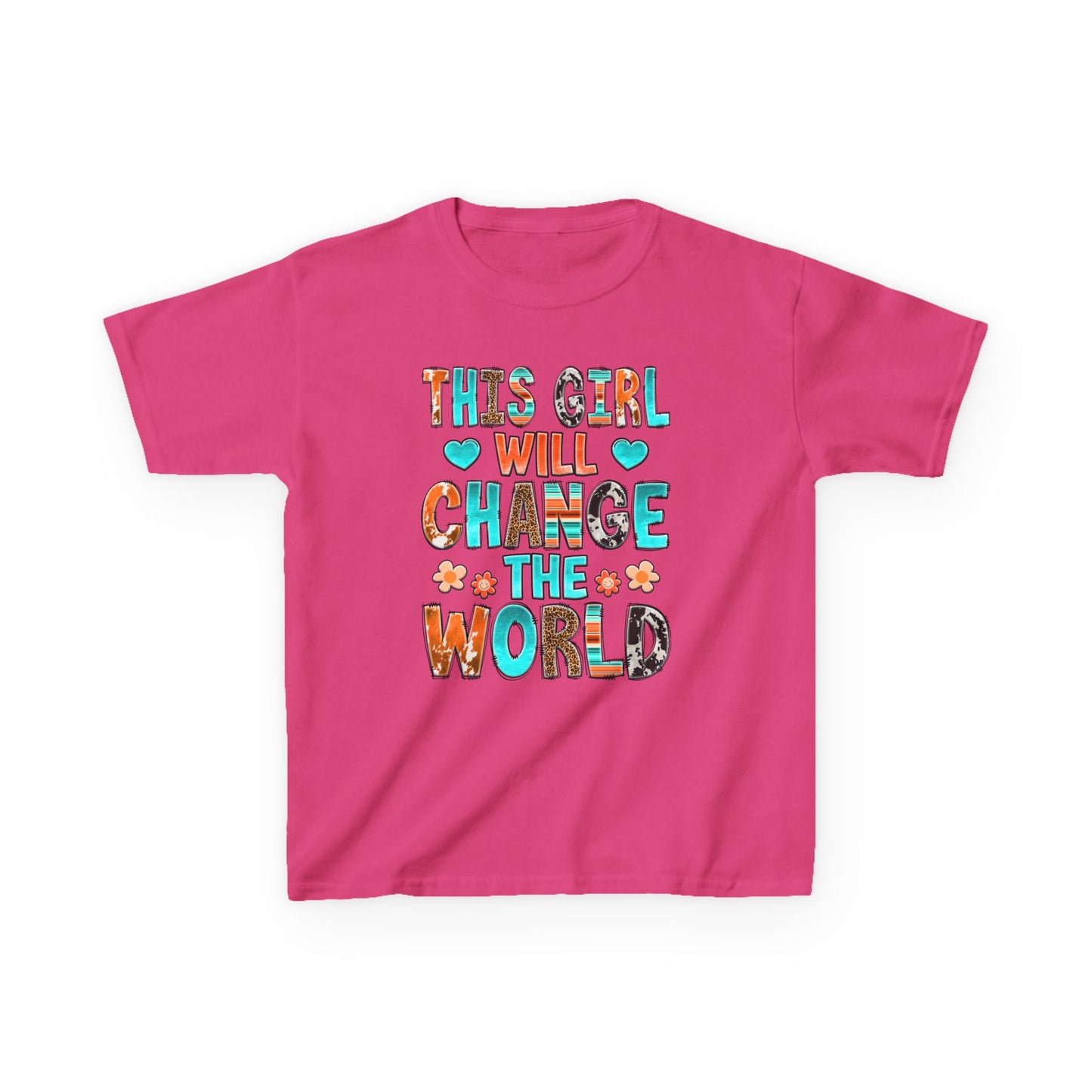 This Girl Will Change The World Kids Tee