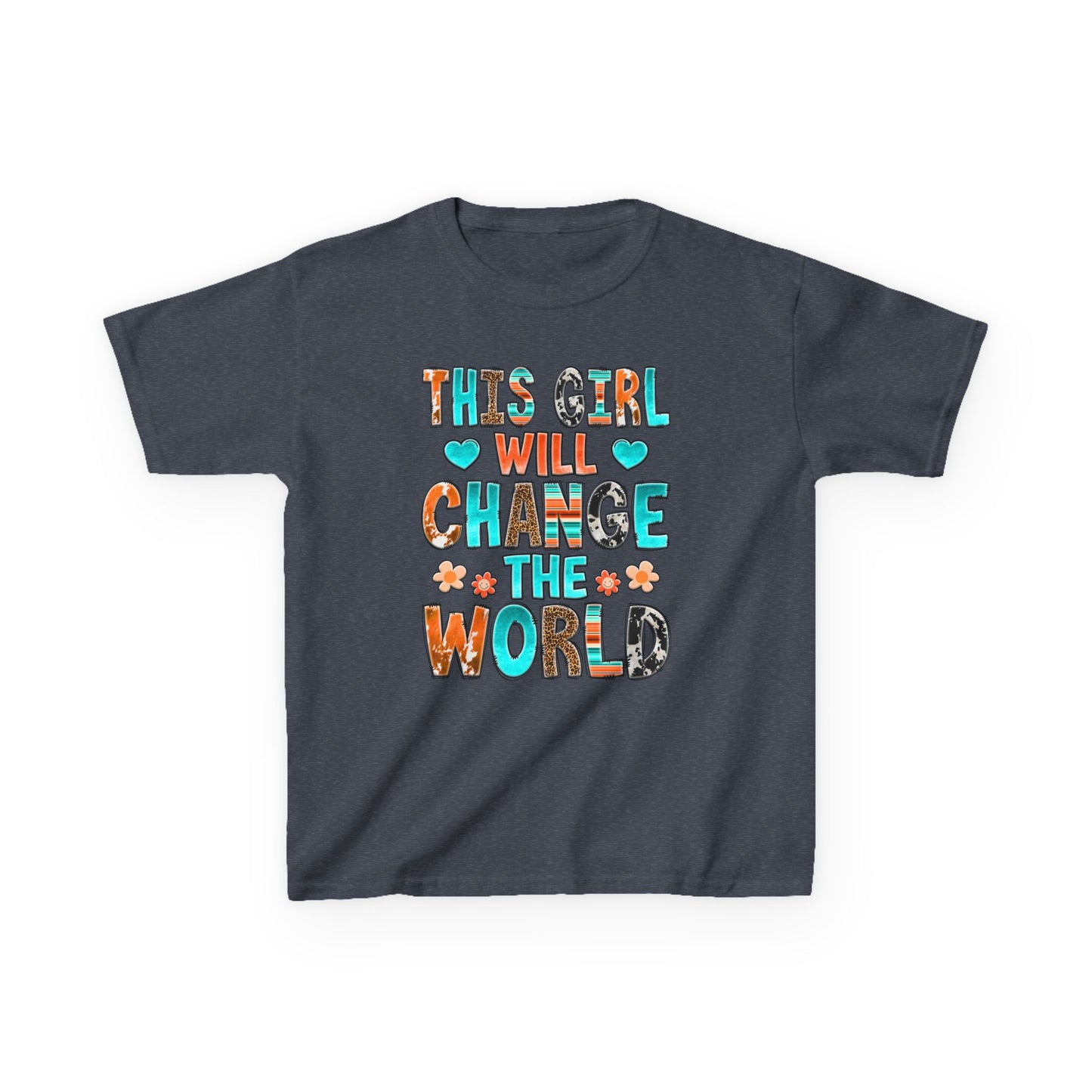 This Girl Will Change The World Kids Tee