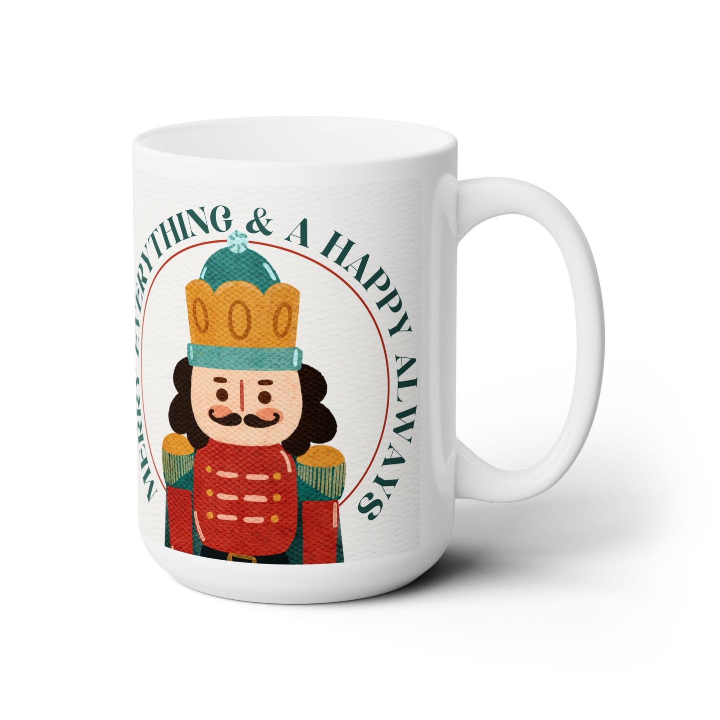 Merry Everything Ceramic Mug 15oz