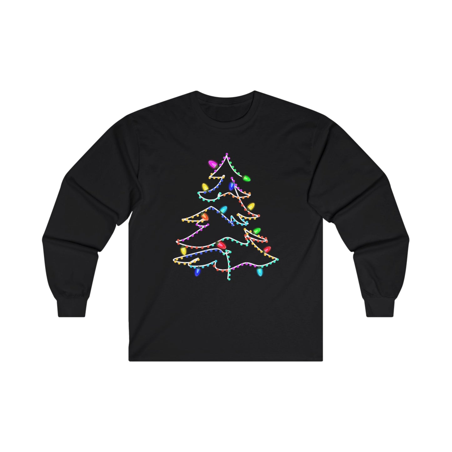 Christmas Lights Long Sleeve Tee