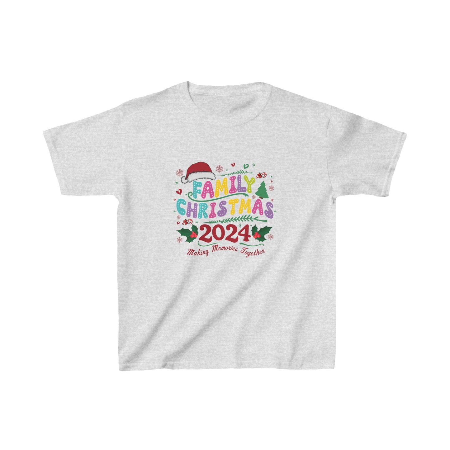 Family Christmas 2024 Kids Tee