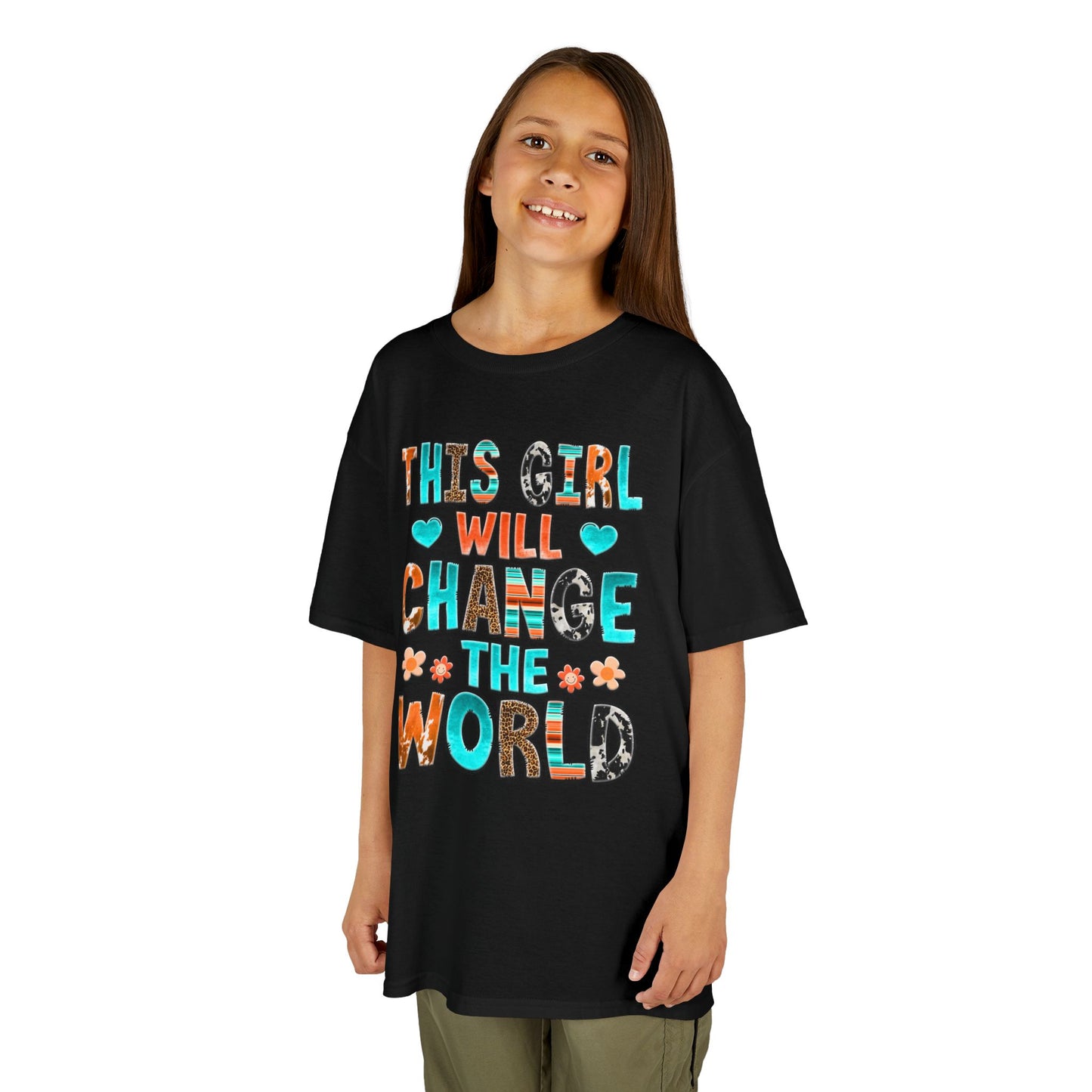 This Girl Will Change The World Kids Tee