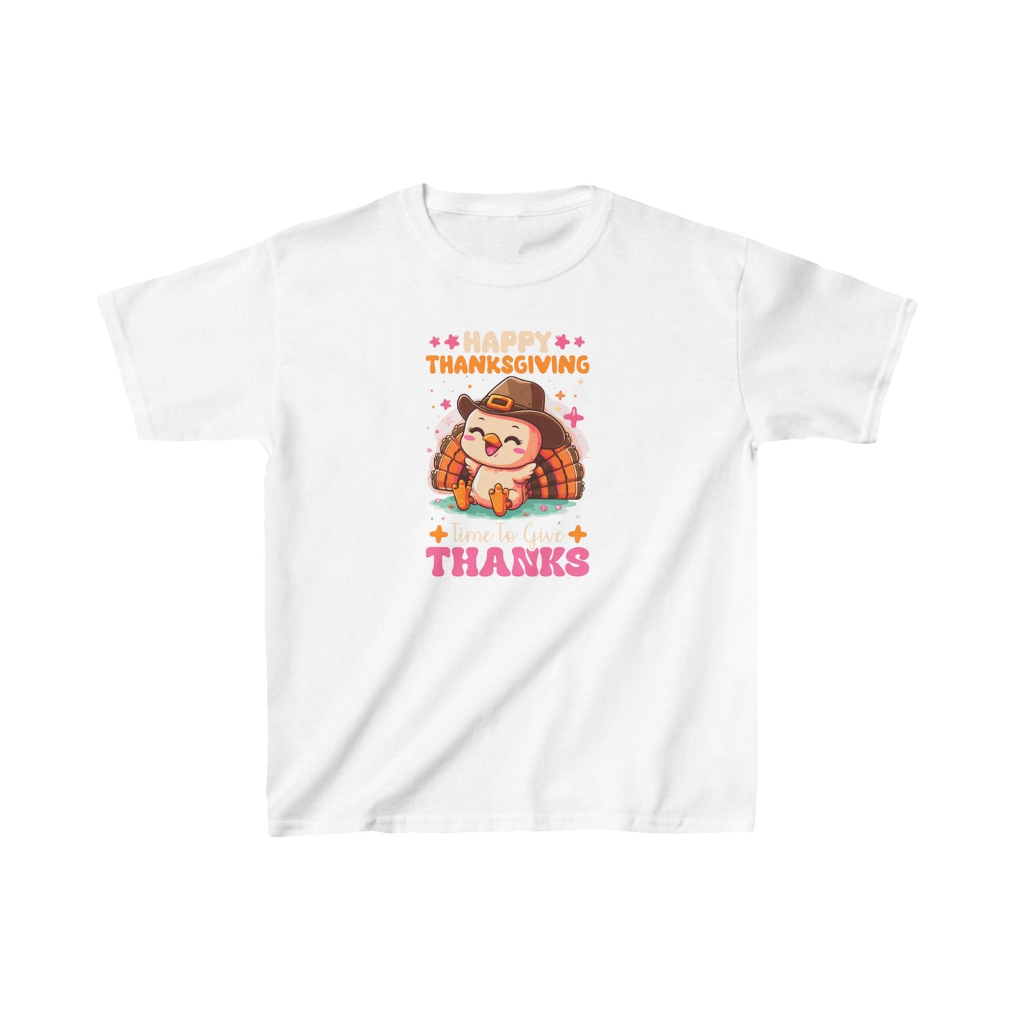 Time To Give Thanks Kids Tee