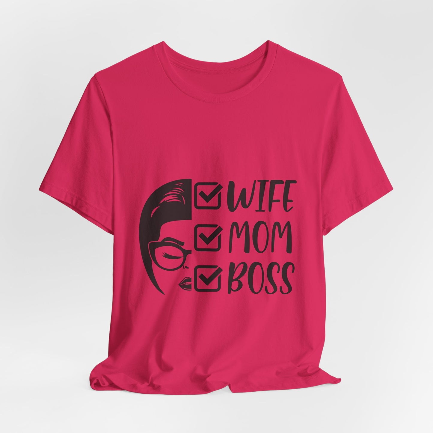 Wife Mom Boss Tee