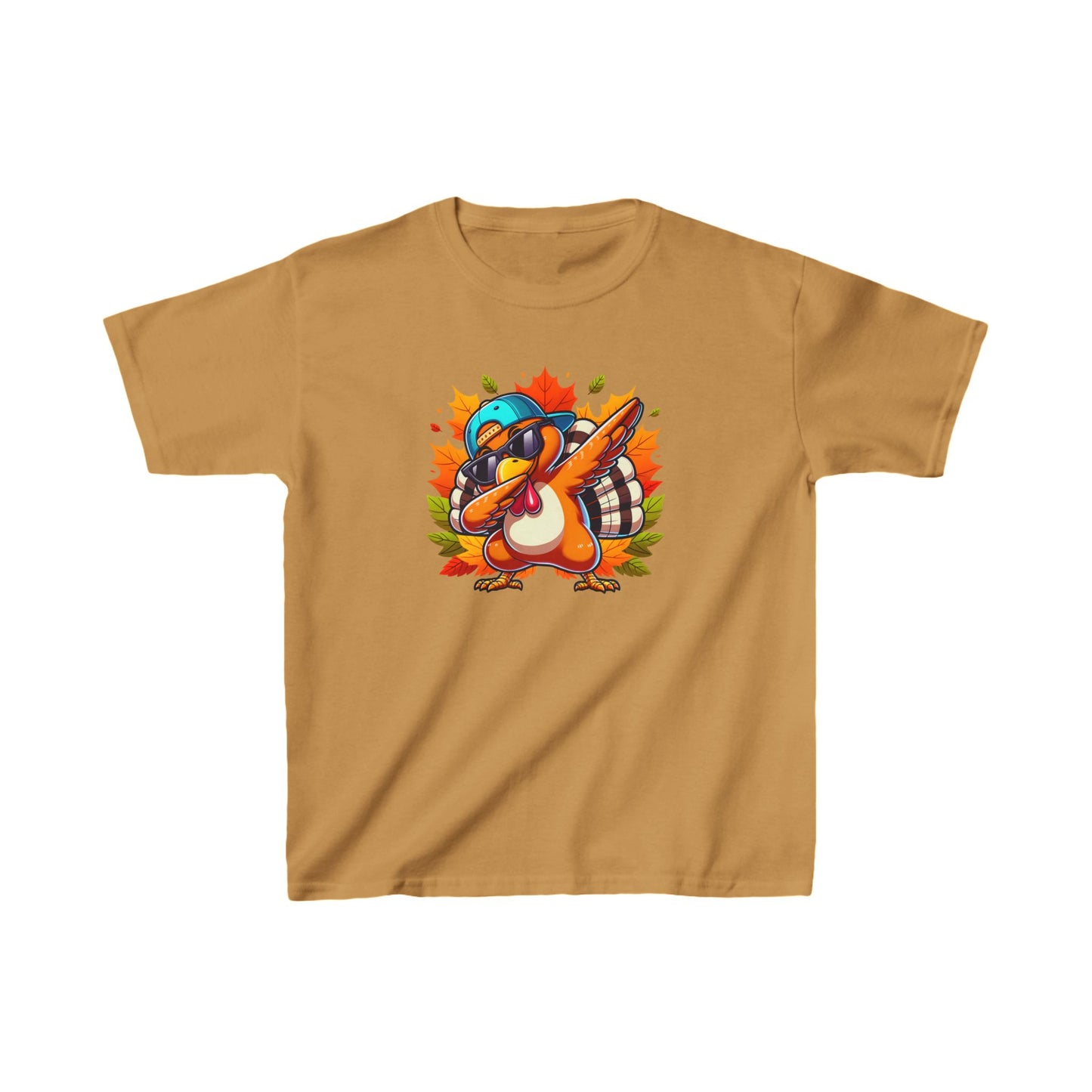 Dabbing Turkey Kids Tee