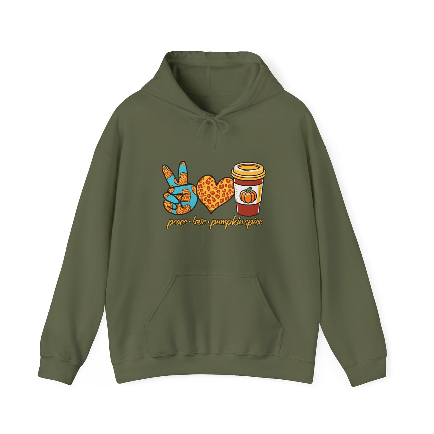 Peace Love Pumpkin Spice Hoodie