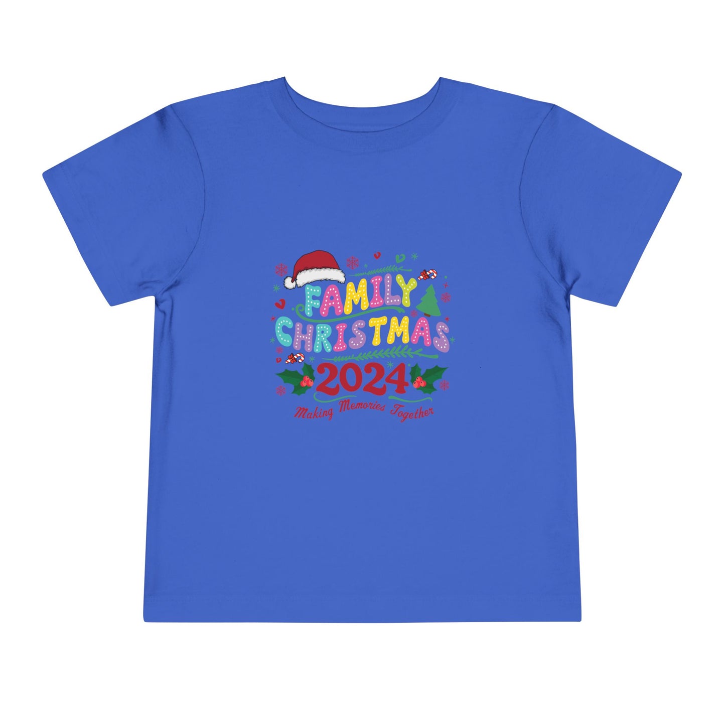 Family Christmas 2024 Toddler Tee