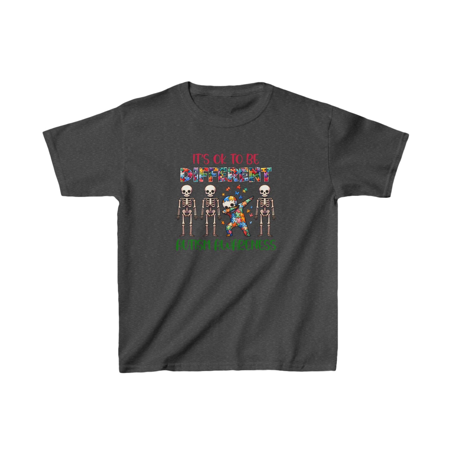 Autism Skeleton Kids Tee