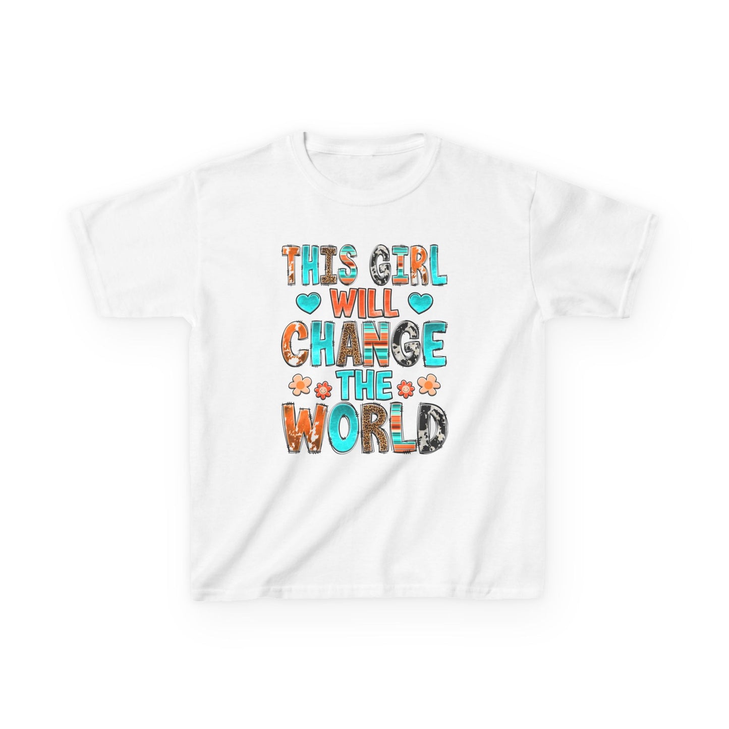 This Girl Will Change The World Kids Tee