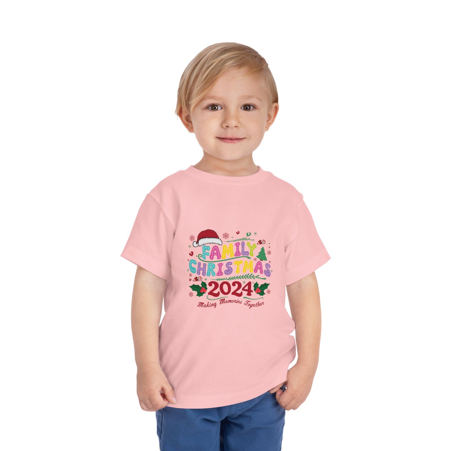 Family Christmas 2024 Toddler Tee