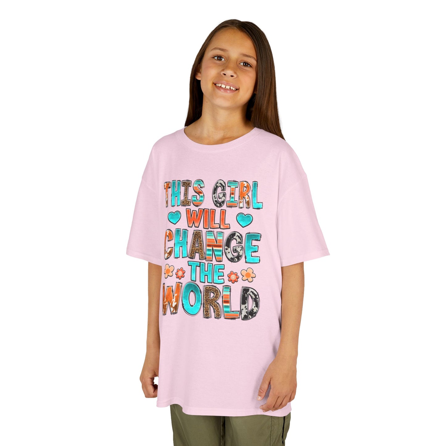 This Girl Will Change The World Kids Tee