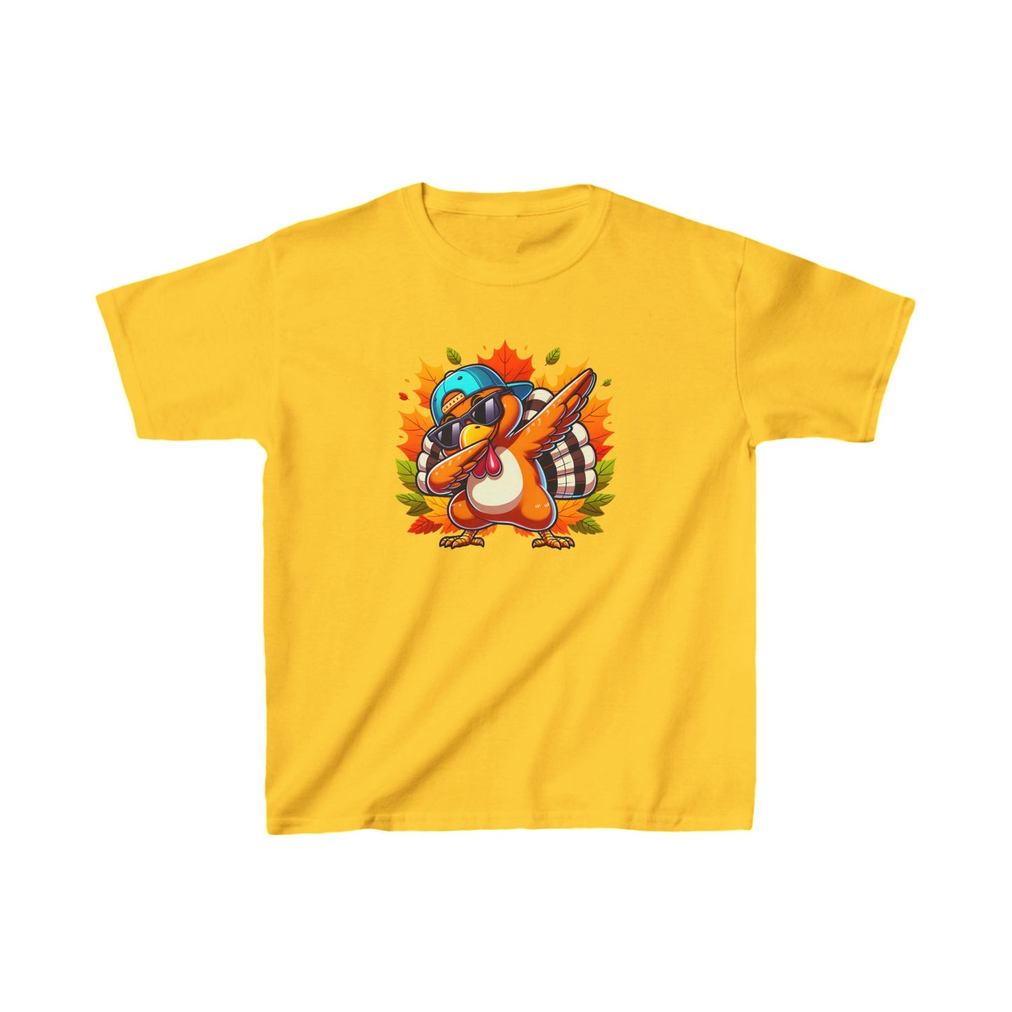 Dabbing Turkey Kids Tee