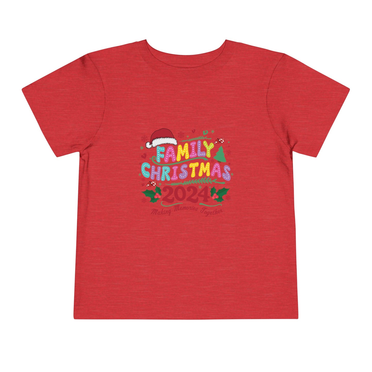 Family Christmas 2024 Toddler Tee