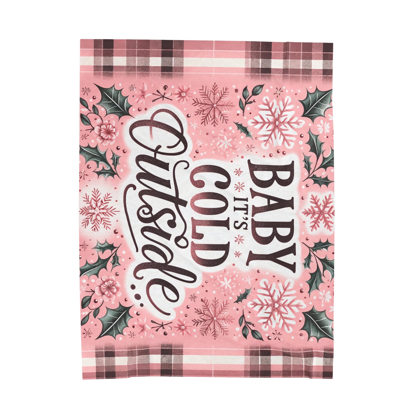 Baby It's Cold Outside Blanket