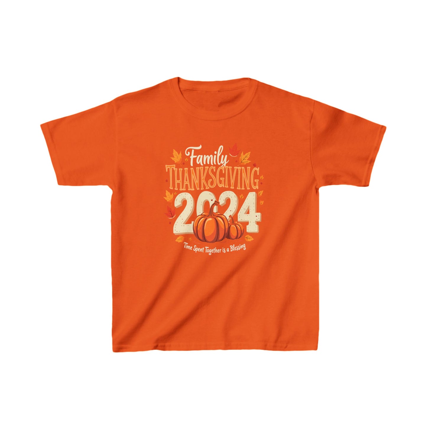 Family Thanksgiving 2024 Kids Tee