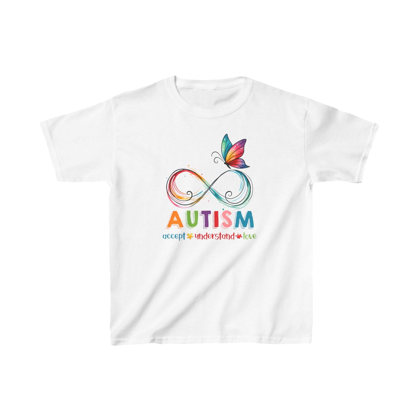 Accept Understand Love Kids Tee