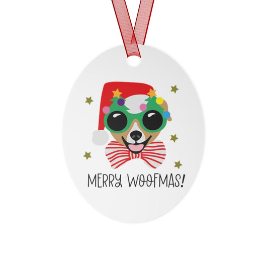 Merry Woofmas Ornament