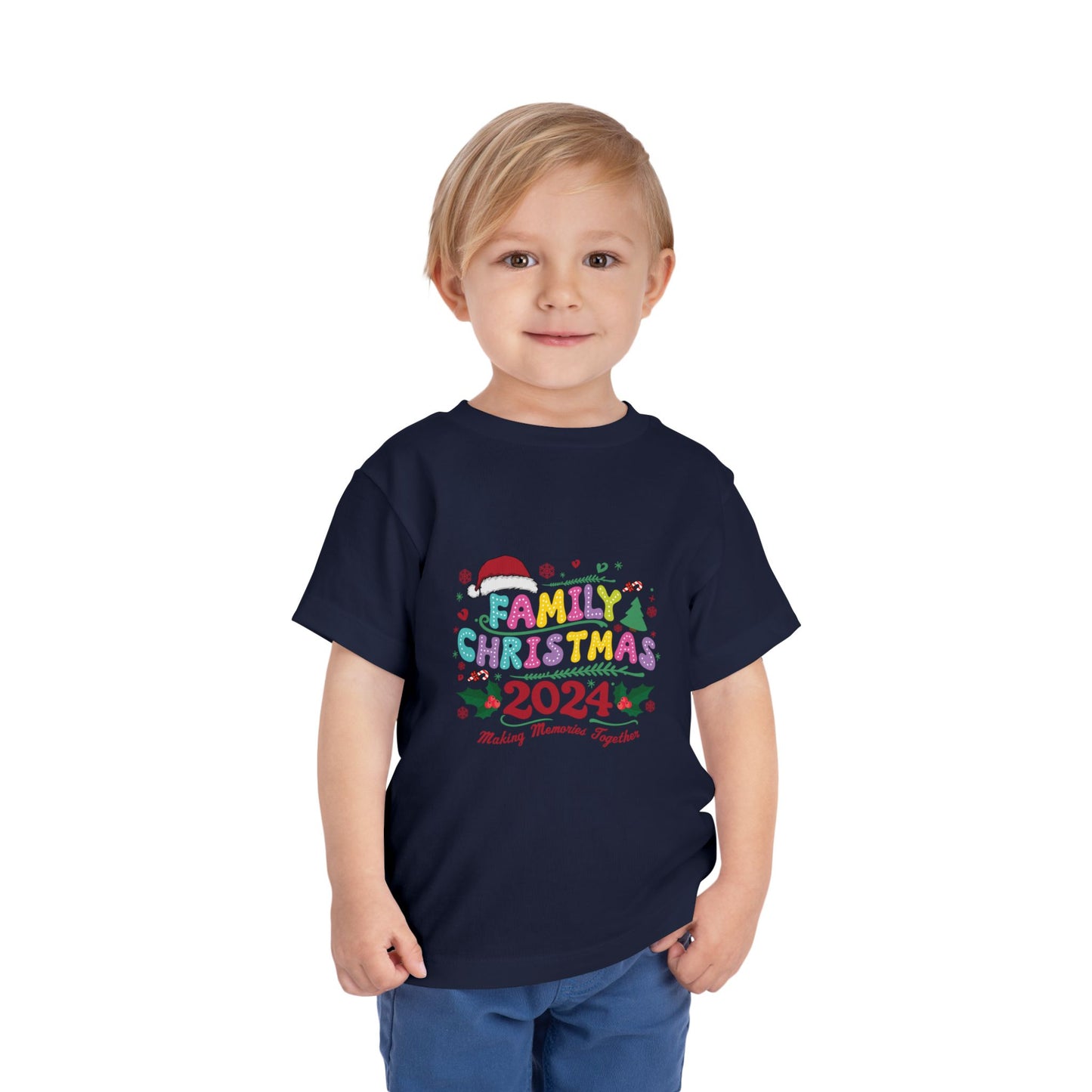 Family Christmas 2024 Toddler Tee