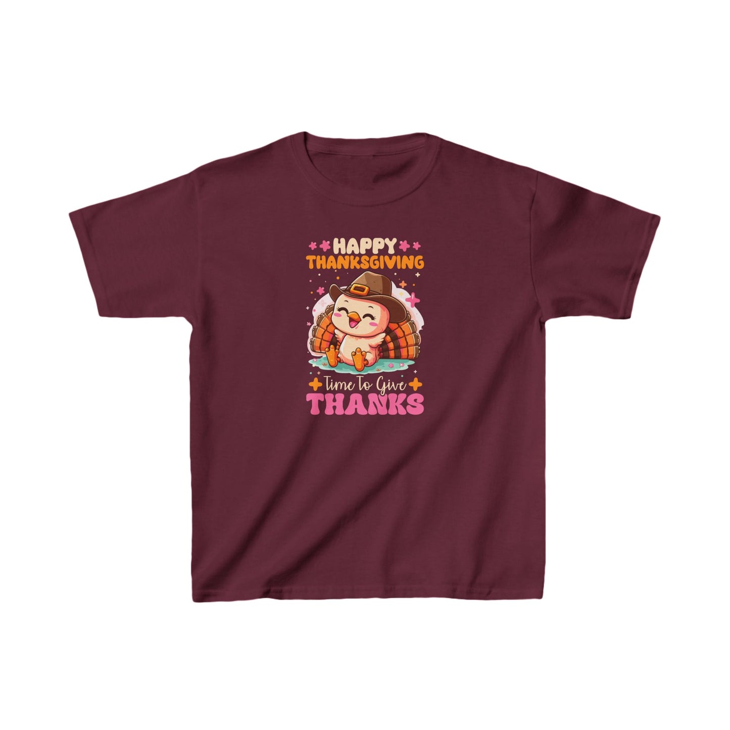 Time To Give Thanks Kids Tee